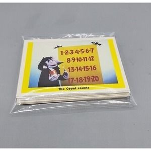 Sesame Street Vintage 1992 Trading Cards 1-21 The Count Counts Oscar Burt Ernie